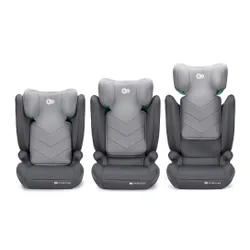 Fotelik samochodowy KINDERKRAFT I-Spark I-Size 2w1 100-150 cm (9-36 kg) Szary