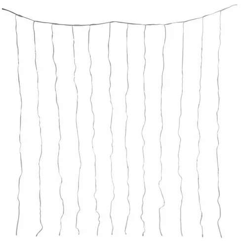 Kurtyna dekoracyjna CHRISTMAS DECORATION 231855 144 LED Sieciowe 1.2 m Transparentny