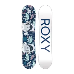 Zestaw snowboardowy Roxy Poppy Package (deska + wiązanie Poppy Speed Strap) - Długość (cm) - 80