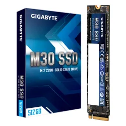 Gigabyte M30 512 GB M. 2 2280 PCI-E x4 Gen3 NVMe SSD (GP-GM30512G-G )