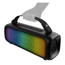 Głośnik Bluetooth Sven PS-235 12W Radio FM Czarny