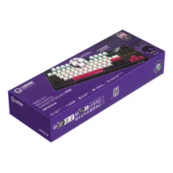 Klawiatura LORGAR KBP70TKLW Czarno-czerwony