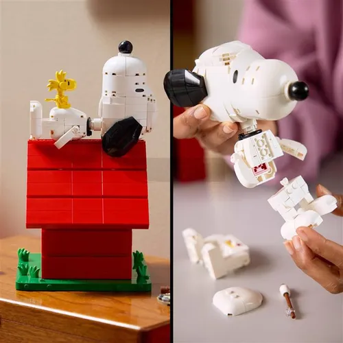 LEGO Ideas 21368 Fistaszki: Buda Snoopy’ego, zestaw klocków 18+