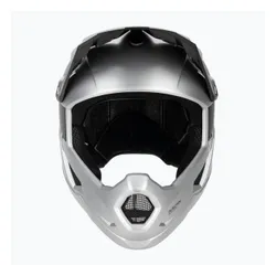 Kask rowerowy ATTABO State 1.0 full face srebrny