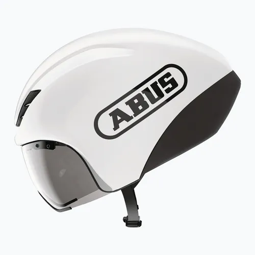 Kask rowerowy ABUS Gamechanger TT 1.1 shiny white