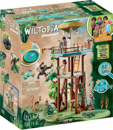 Playmobil 71008 Wiltopia исследовательская башня с компасом