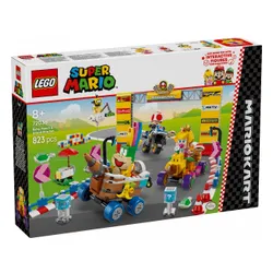 LEGO Klocki Super Mario 72036 Mario Kart - Zestaw Baby Peach i Grand Prix