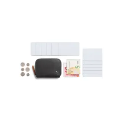 Кожаный кошелек унисекс Bellroy Folio Mini - угольный / кобальтовый