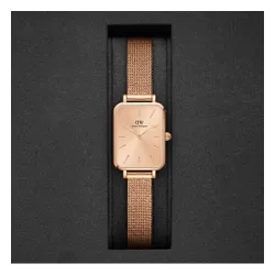 Часы Daniel Wellington Quadro DW00100484 Розовый