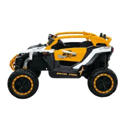 Samochód Na Akumulator M3 4X4 Światła LED Eva Pilot Skóra MP3 Bluetooth