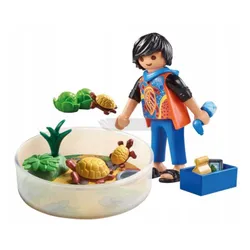 PLAYMOBIL MY LIFE 71748 TERRARIUM Z ŻÓŁWIAMI zestaw dla dzieci 4+