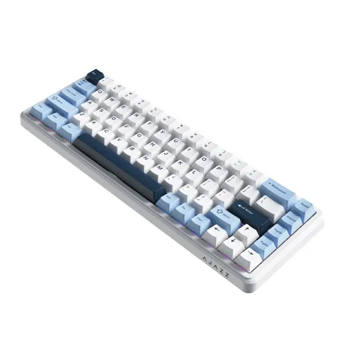 Klawiatura magnetyczna Ajazz AK680 MAX (8+8K) Magnetic Switch Biały