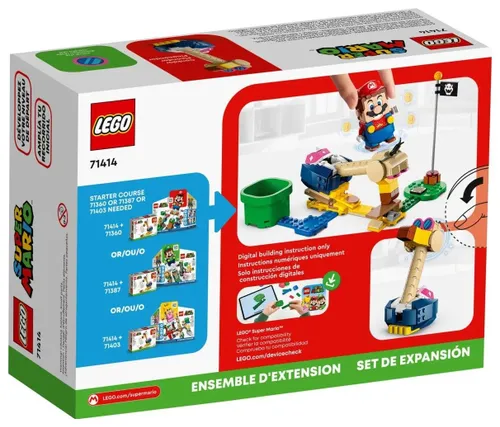 Конструктор LEGO Super Mario 71414 Ноггин Боппер Конкдора - расширенный набор