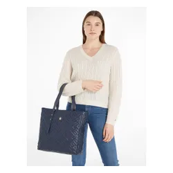 Сумка Tommy Hilfiger Th Soft Tote Mono AW0AW15583 Space Blue DW6