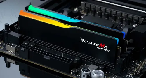 Pamięć RAM G.Skill Ripjaws M5 Neo RGB DDR5 64GB (2x32GB) 6000 CL36 Czarny