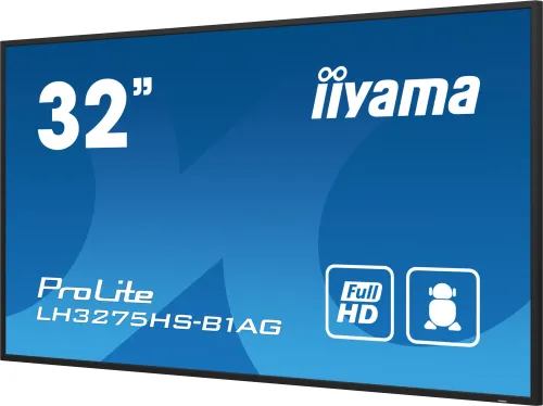 Monitor iiyama ProLite LH3275HS-B1AG Digital Signage 31,5" Full HD IPS 60Hz 8ms Profesjonalny Wielkoformatowy