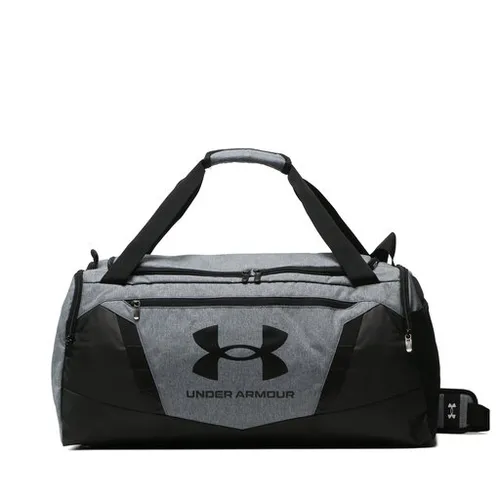 Bag Under Armour UA necontestat 5.0 Duffle MD 1369223-012 Pitch Graymedium Heather / Negru / Negru