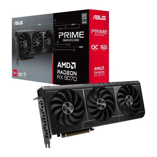 Karta graficzna ASUS Prime Radeon RX 9070 OC Edition 16GB GDDR6 256bit FSR