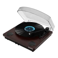 Gramofon MAJORITY Moto Bluetooth USB Orzech