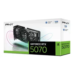 Karta graficzna PNY GeForce RTX 5070 Triple Fan 12GB DLSS 4