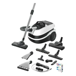 Odkurzacz Bosch AquaWash&Clean BWD421PRO 2100W Turboszczotka Szczotka do parkietów Ssawka do zbierania wody