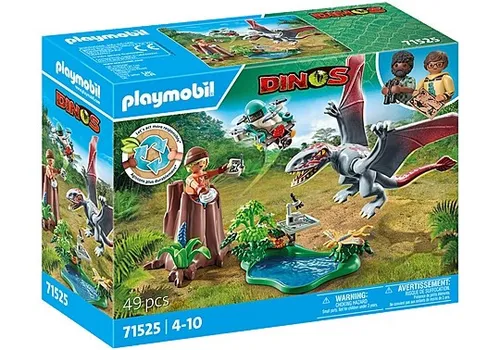 Набор фигурок Playmobil Dinos 71525 Исследовательская станция динозавров Диморфодон