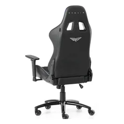 Fotel GAMVIS Phantom Large Czarny (niebieskie elementy)