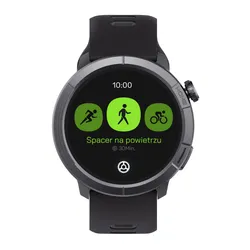 Smartwatch STELIO Activ Pro AI GPS 46mm Tytan Czarny