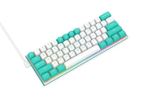 Klawiatura magnetyczno-mechaniczna Redragon K683WB-RGB FIDD Biało-zielony