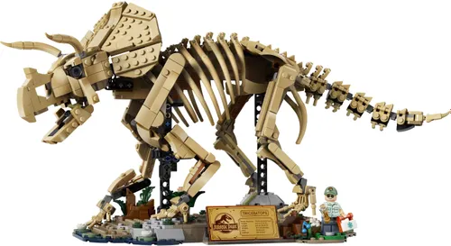 LEGO Jurassic World 77985 Szkielety dinozaurów: triceratops, zestaw klocków