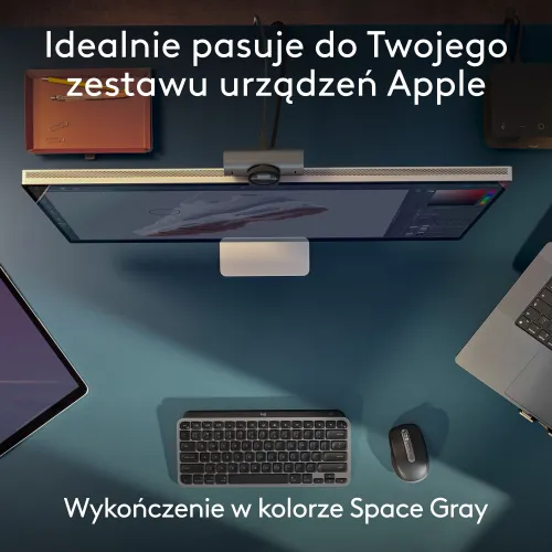 Klawiatura LOGITECH MX Keys Mini for Mac Szary