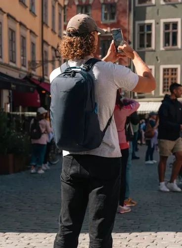 Plecak miejski antykradzieżowy Pacsafe V 24 l Active Backpack - ocean