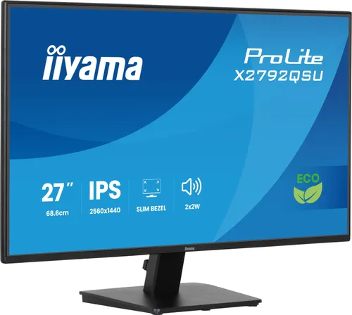 Monitor IIYAMA Prolite X2792QSU-B1 27" 2560x1440px IPS 120Hz 3 ms [GTG]
