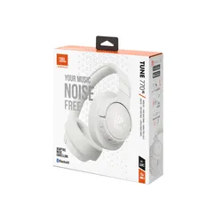 Słuchawki bezprzewodowe JBL Tune 770NC Nauszne Bluetooth 5.3 Biały