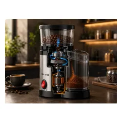 Młynek Do Kawy Elektryczny Żarnowy Grinder Mocny 150W 100 g Cicha Praca