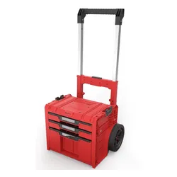 Skrzynka narzędziowa QBRICK System PRO Cart 2.0 Plus Drawer 3 Red Ultra HD Custom