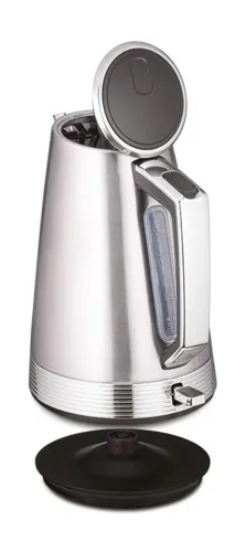 Электрический чайник Zelmer Elegant Line серебряно-черный