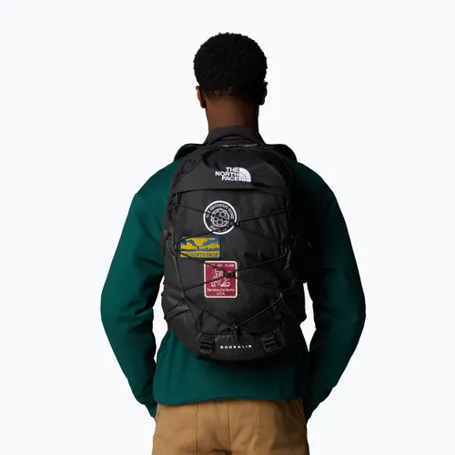 Plecak miejski The North Face Borealis 28 l tnf black u borealis patch/tnf white