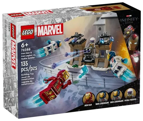 LEGO Super Heroes 76288 Железный Человек и Железный легион против солдата Гидры