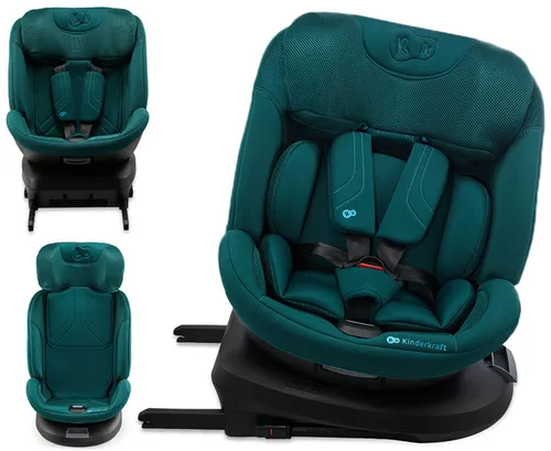 Fotelik samochodowy KINDERKRAFT Xpedition 3 I-Size 40-150 cm (0-22 kg) Zielony