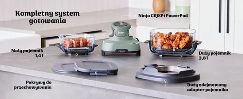 Air Fryer Frytkownica beztłuszczowa NINJA FN101EUSG Crispi 1700W