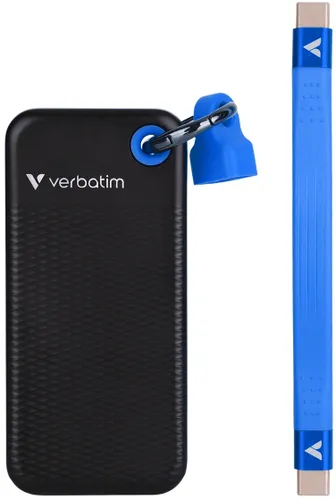 Dysk VERBATIM Pocket 512GB SSD Czarno-niebieski