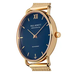 Paul Hewitt PH-W-0315 Navy / Gold saati