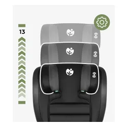 Fotelik samochodowy TULANO Joy 25 I-Size 100-150 cm (15-36 kg) Czarny