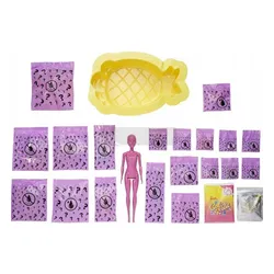 Lalka Barbie Piana Niespodzianka Color Reveal Ananas GTN17