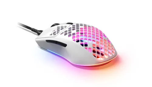 Myszka gamingowa SteelSeries Aerox 3 2022 Biały