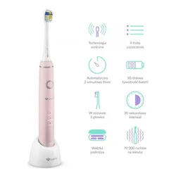 Szczoteczka soniczna TRUELIFE SonicBrush Compact Różowy