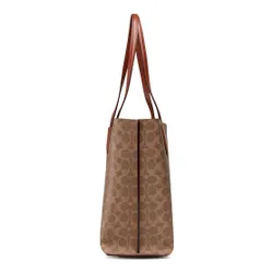 Сумка Coach Cc Sig Willow Tote C0693 B4 / Tan Rust