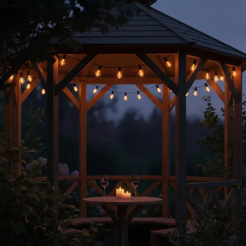 Girlanda dekoracyjna HOME & STYLING COLLECTION 5000607 10 LED Sieciowe 3.6 m Czarny