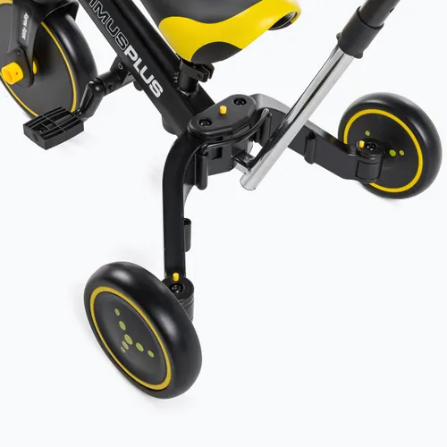 Rowerek biegowy trójkołowy Milly Mally 4w1 Optimus Plus black
